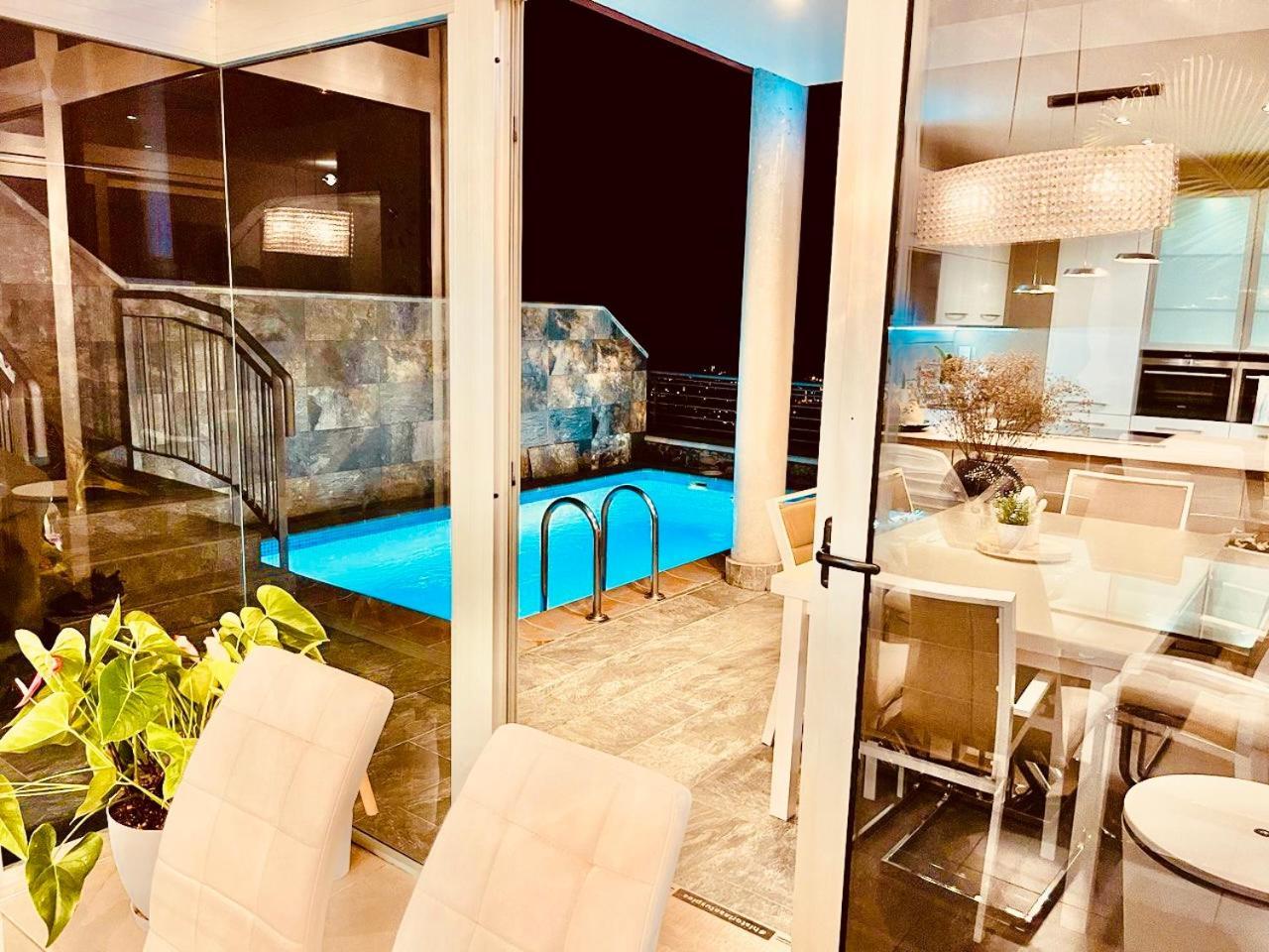 Villa Golden Horizon Con Piscina Privada Climatizada Santa Úrsula Exterior foto